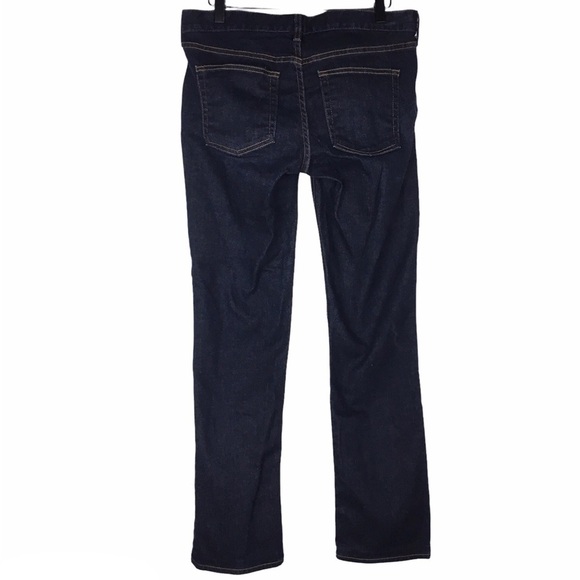 J CREW Jeans Matchstick Straight Leg Ultra Dark Wash Stretch Denim 29S Short - Picture 3 of 14